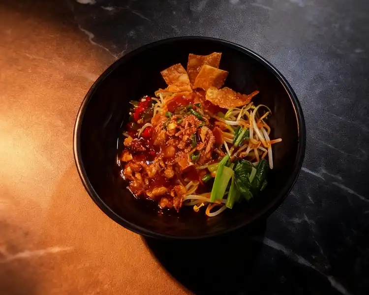 Mie Ayam Chilli Oil - Rose Berastagi Café